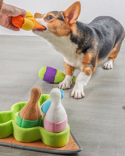 Bowling Pin Interactive Nosework Dog Toy