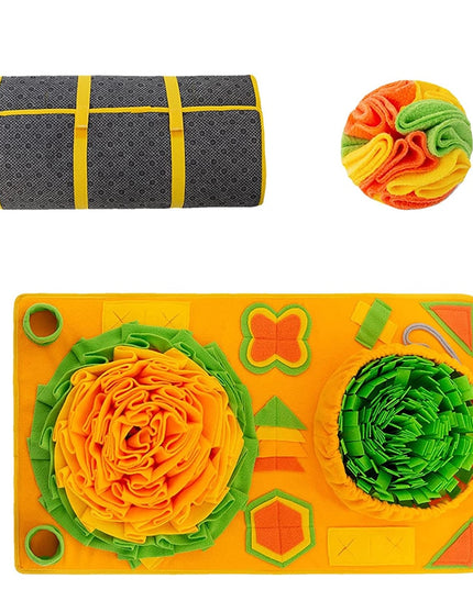 Advanced Orange Nosework Snuffle Mat