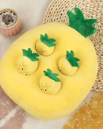 Pineapple Interactive Nosework Dog Toy