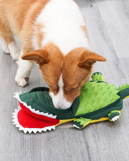 Crocodile Snuffle Interactive Nosework Dog Toy