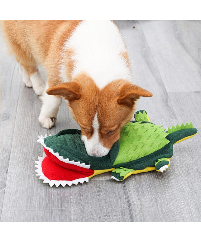 Crocodile Snuffle Interactive Nosework Dog Toy