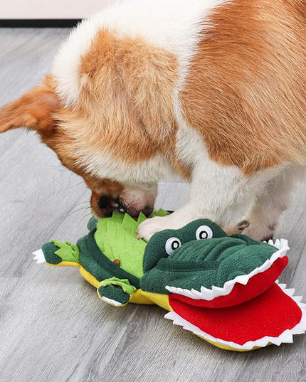 Crocodile Snuffle Interactive Nosework Dog Toy