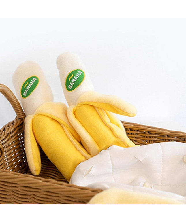 Banana Interactive Nosework Dog Toy
