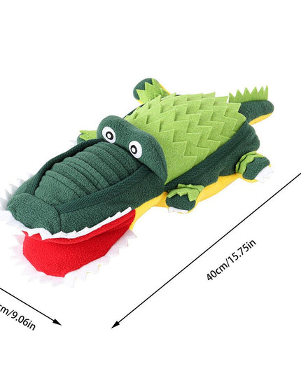 Crocodile Snuffle Interactive Nosework Dog Toy