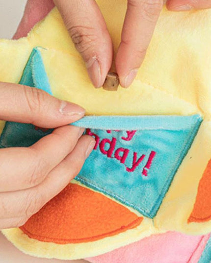 Birthday Sniff Book Nosework Dog Toy