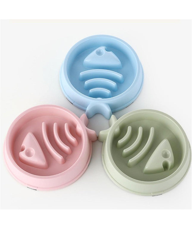 Small Fish Shaped Slow Feeder Bowl