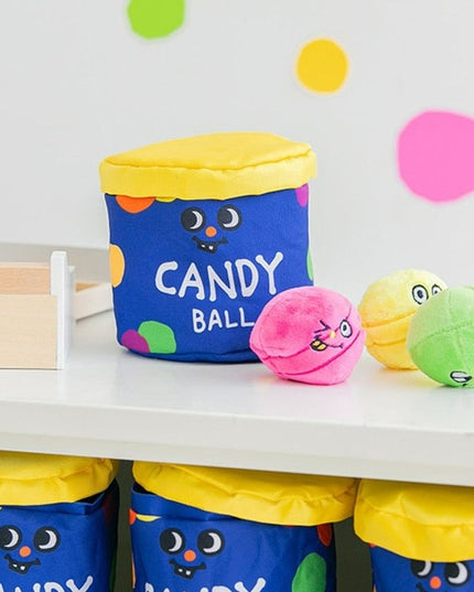 Candy Bucket Interactive Dog Toy