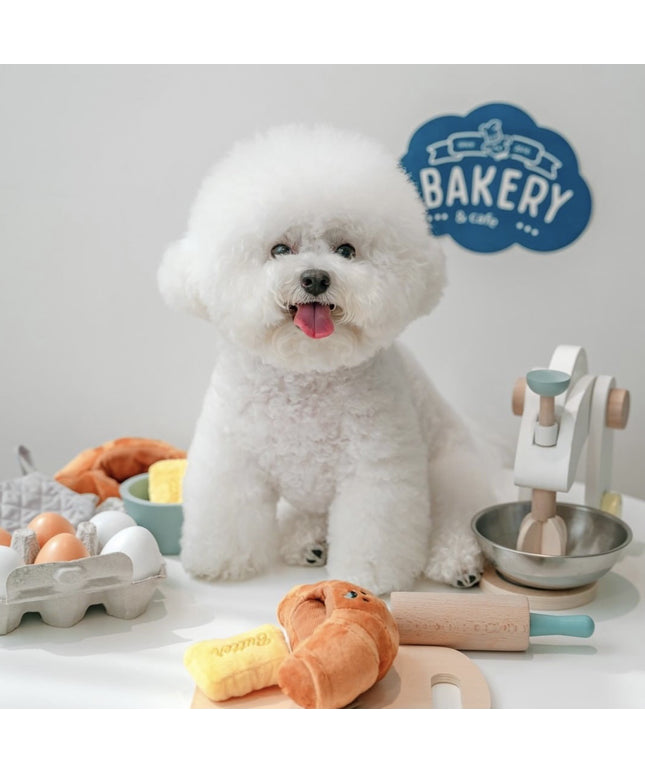 Croissant Butter Interactive Nosework Dog Toy