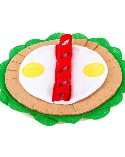 Breakfast Wrap Interactive Nosework Dog Toy