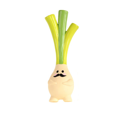 Onion Leek Ginger Squeaky Latex Dog Toys