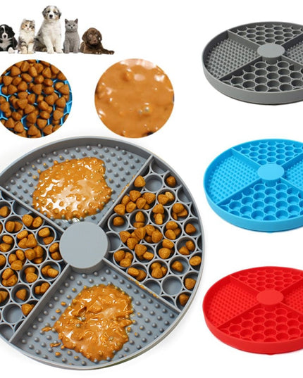 Round Silicone Lick Mat
