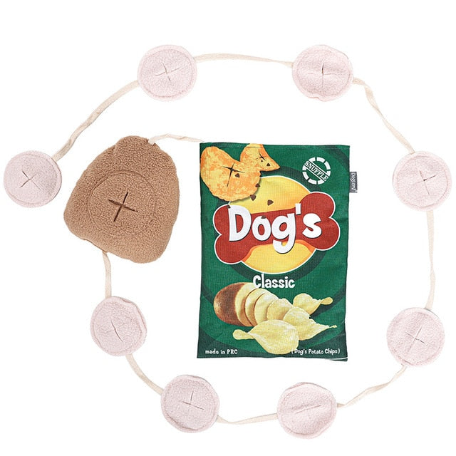 Potato Chips Interactive Nosework Toy