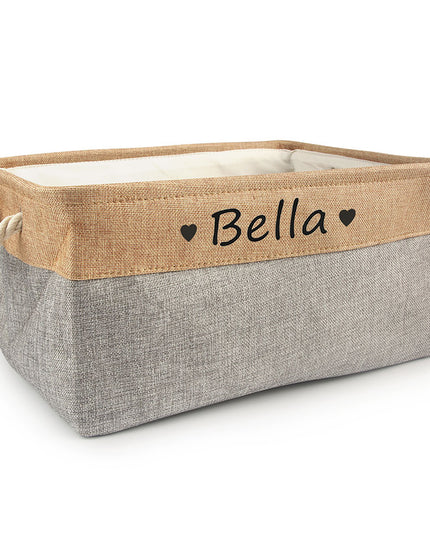Personalized Dog Toy Basket