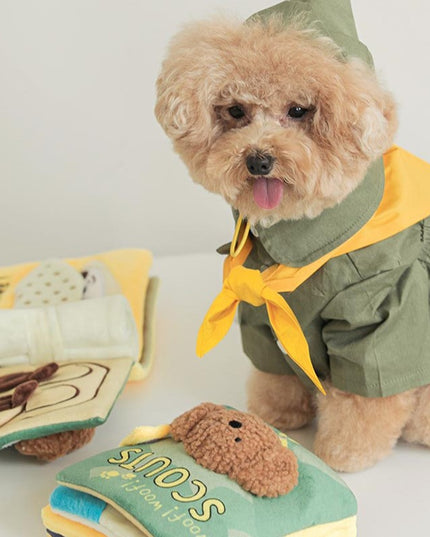 Scouts Sniff Book Nosework Dog Toy