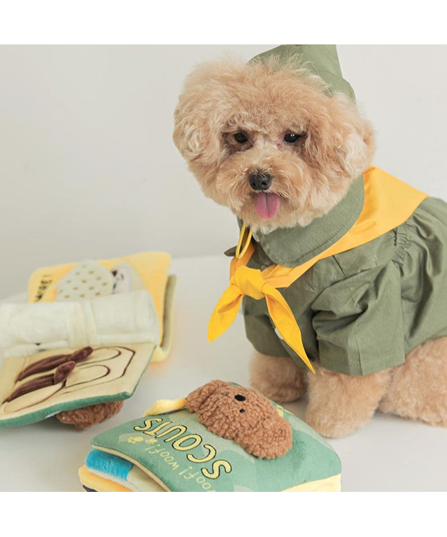 Scouts Sniff Book Nosework Dog Toy