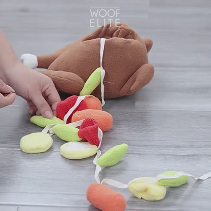Turkey Interactive Nosework Dog Toy