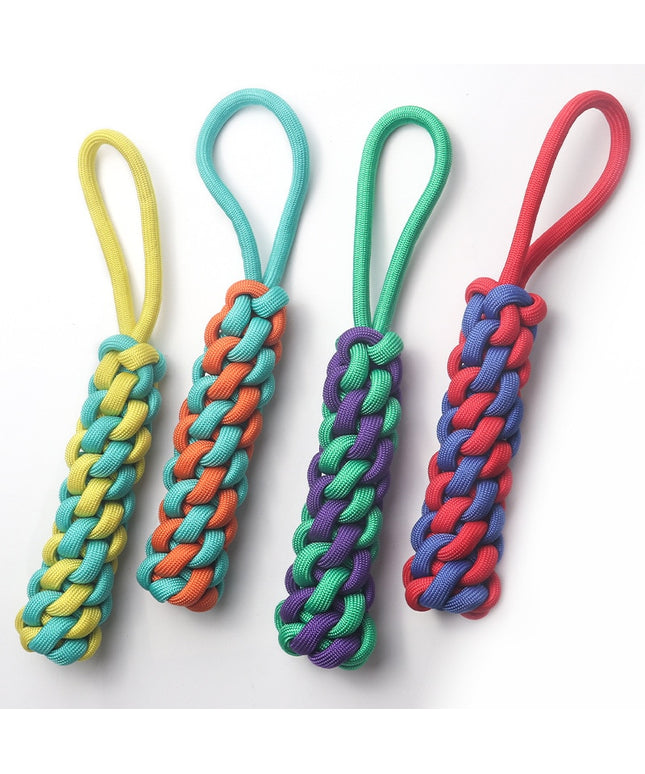 Knotted Ball Rope Tug Dog Toy