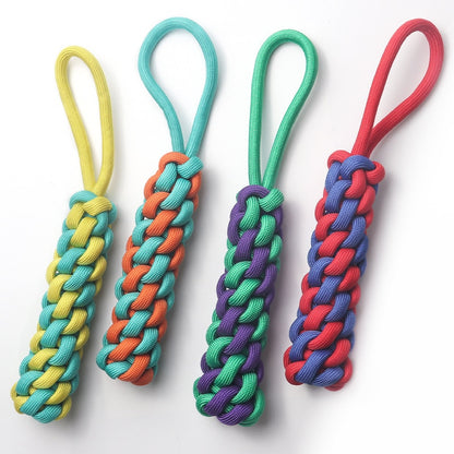 Knotted Ball Rope Tug Dog Toy