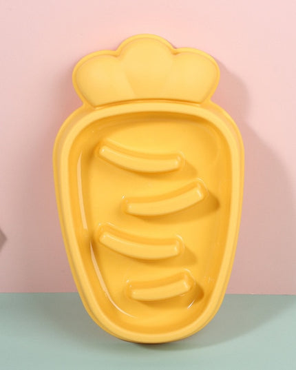 Large Carrot Slow Feeder Bowl