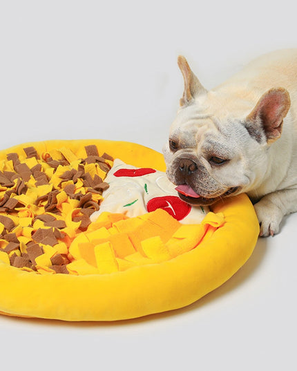 Pizza Slice Nosework Snuffle Mat