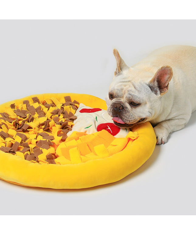 Pizza Slice Nosework Snuffle Mat