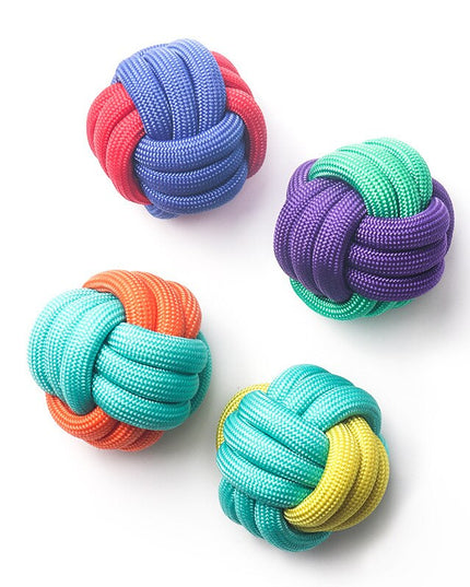 Knotted Ball Rope Tug Dog Toy