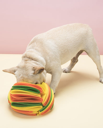 Felt Snuffle Ball Nosework Dog Toy