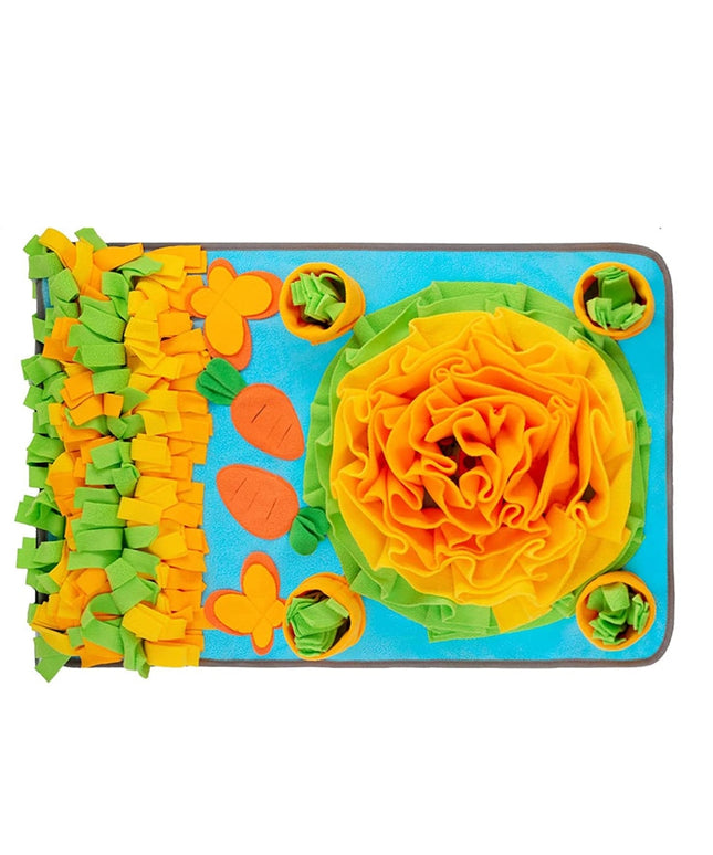 Cute Carrot Nosework Snuffle Mat