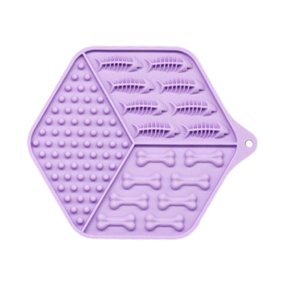 Hexagon Silicone Lick Mat
