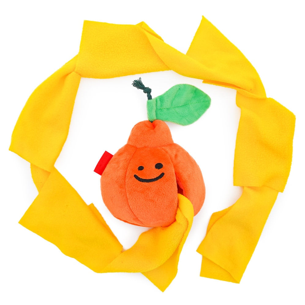 Orange Interactive Nosework Dog Toy