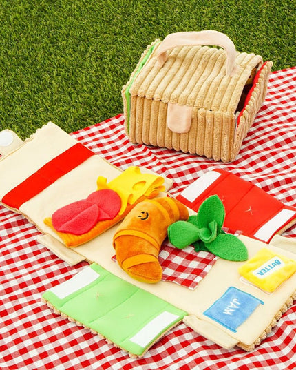 Picnic Basket Interactive Nosework Dog Toy