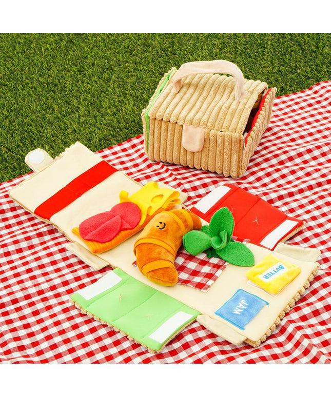 Picnic Basket Interactive Nosework Dog Toy