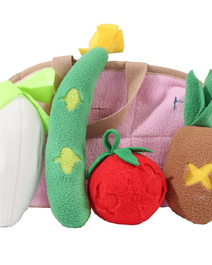Grocery Bag Interactive Nosework Dog Toy Set