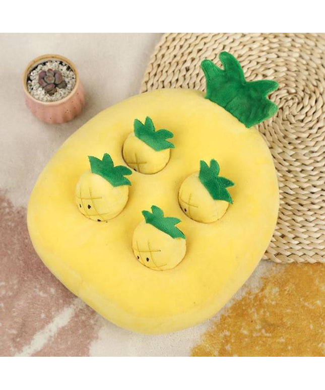 Pineapple Interactive Nosework Dog Toy