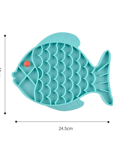 Fish Silicone Lick Mat