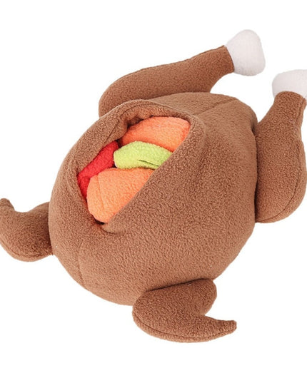Turkey Interactive Nosework Dog Toy