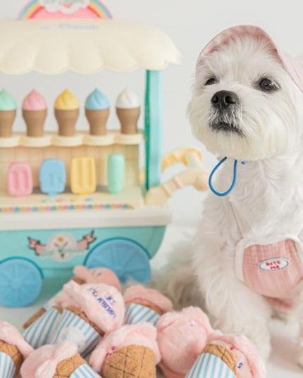 Strawberry Ice-Cream Cone Interactive Nosework Toy
