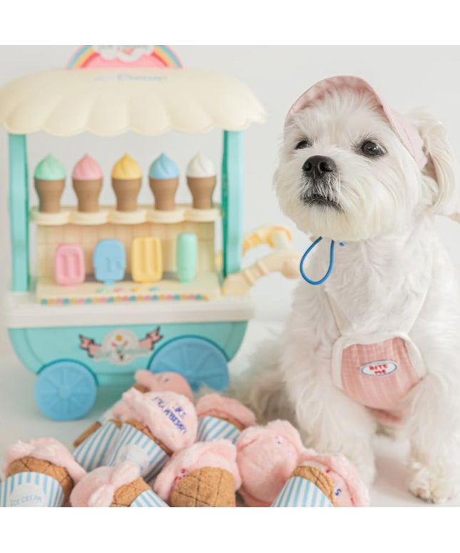 Strawberry Ice-Cream Cone Interactive Nosework Toy