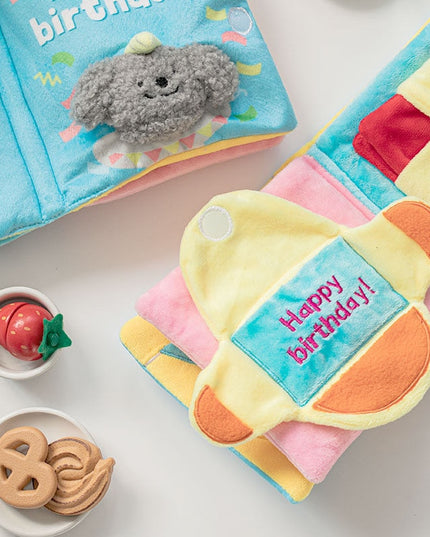 Birthday Sniff Book Nosework Dog Toy