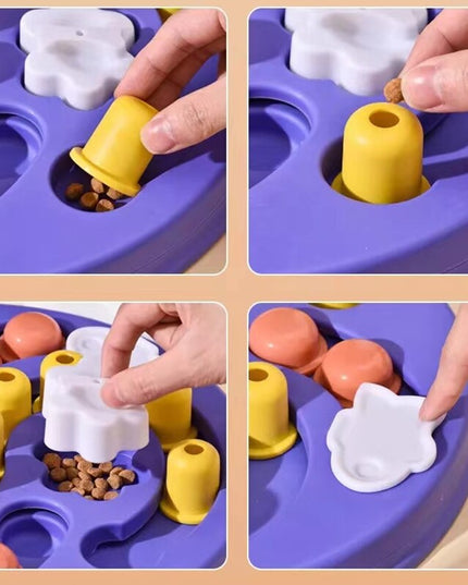 Advanced Sliding Maze Dog Puzzle Treat Toy