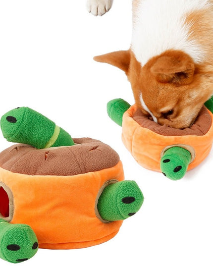 Caterpillar Interactive Nosework Dog Toy