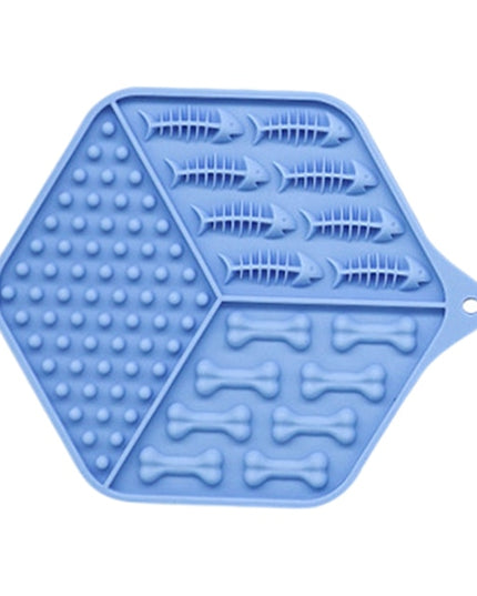 Hexagon Silicone Lick Mat