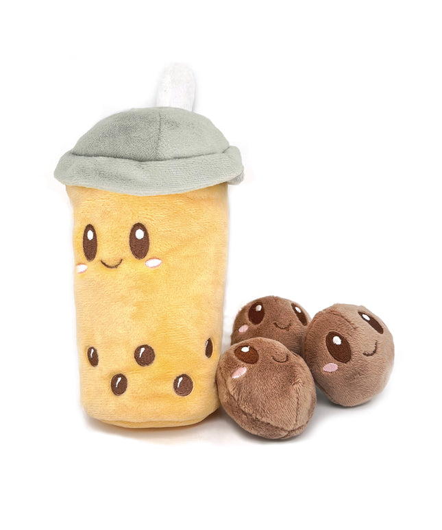 Large Boba Tea Interactive Dog Toy